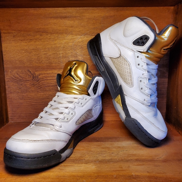 Air Jordan 5 Retro GS Mid  Sz 8 - Picture 7 of 10